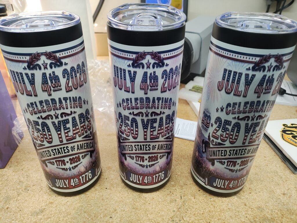 250 tumblers